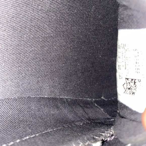 Sperry womens top sider charcoal leather boat shoes 9.5 ribbon style lace canvas - Picture 6 of 12